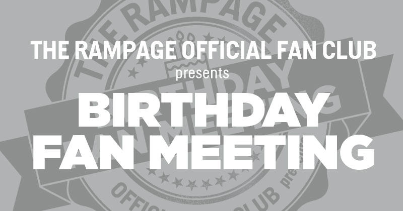 BIRTHDAY FAN MEETING